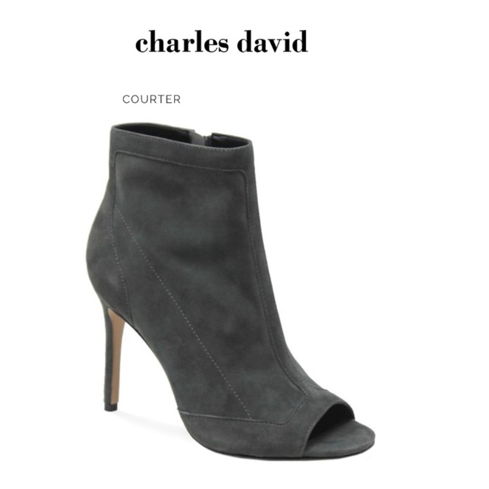 Charles David | Courter Peep-Toe Bootie - Picture 3 of 7